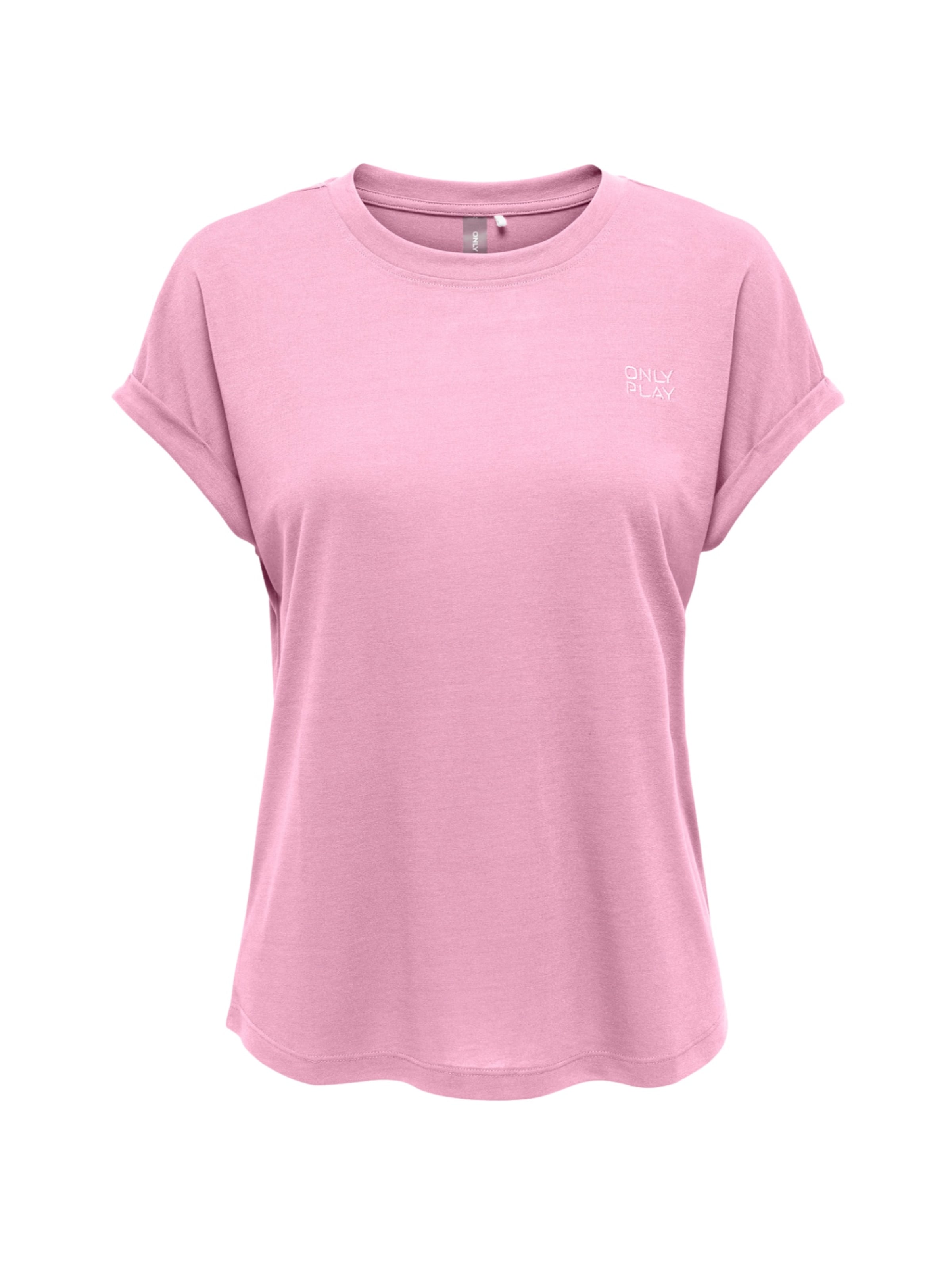 Tricou 'Frei Life' de la ONLY PLAY pe roz: față