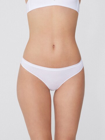 Tezenis Thong in White: front
