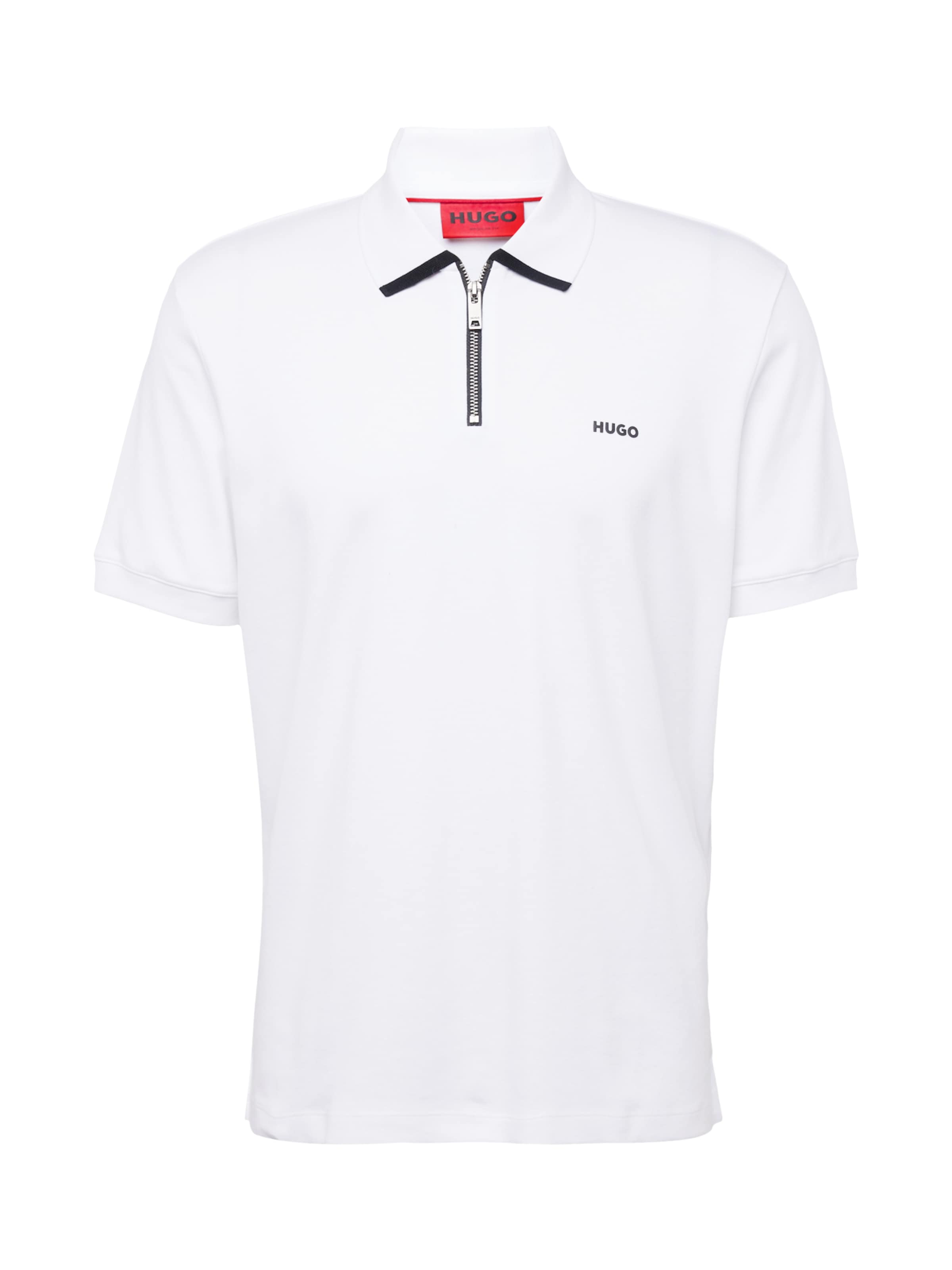 HUGO Shirt 'Dalomino' in White: front