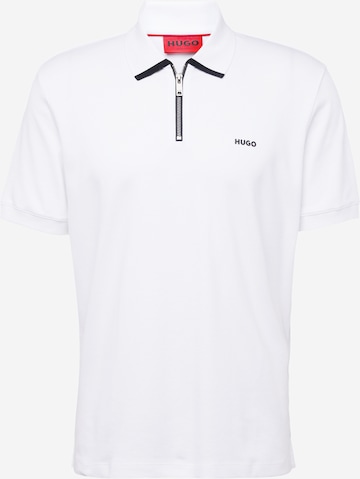 T-Shirt 'Dalomino' HUGO en blanc : devant