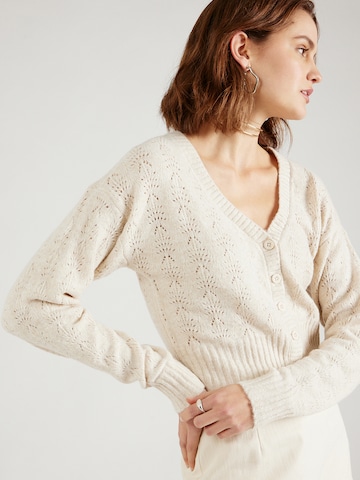 HOLLISTER Knit cardigan in Brown