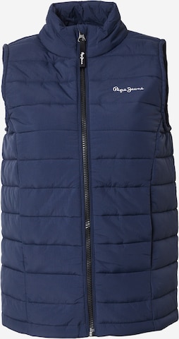Vestă de la Pepe Jeans pe albastru: față