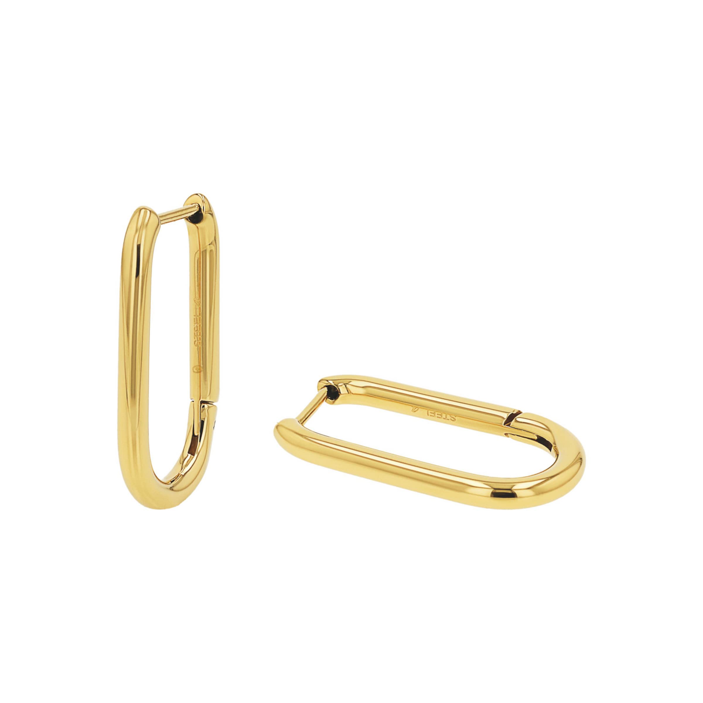 TOM TAILOR Ohrringe in Gold: Vorderseite