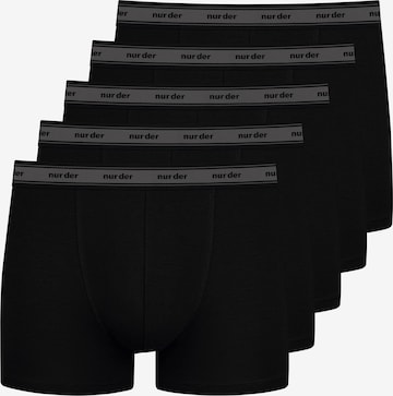 Nur Der Boxer shorts ' Organic Cotton ' in Black: front