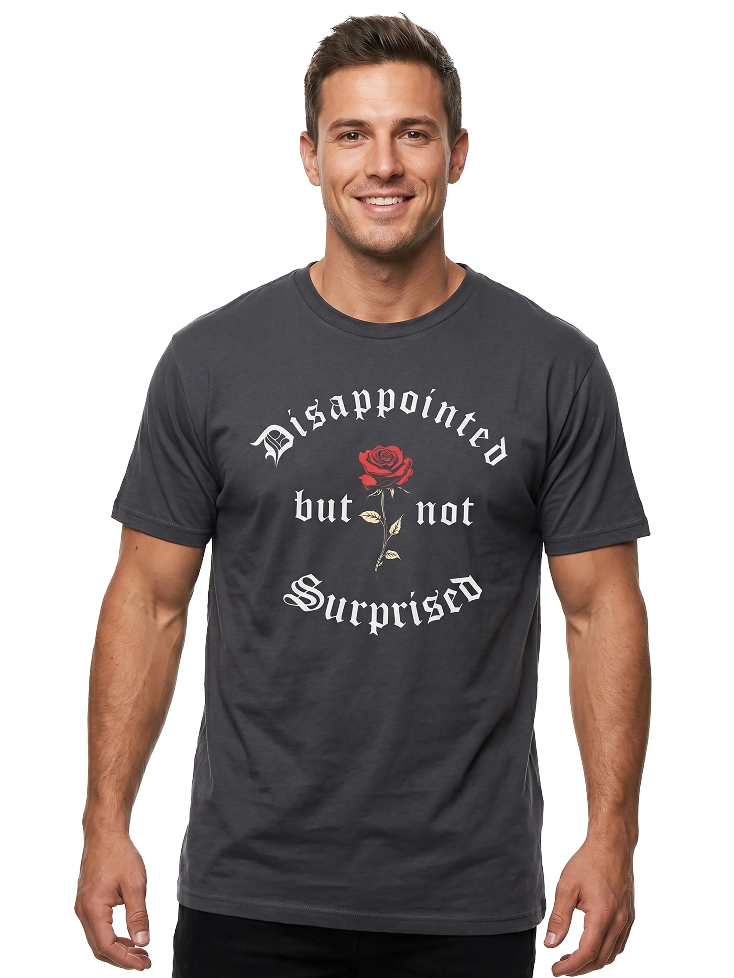 MAKAYA Shirt 'Disappointed' in Grey