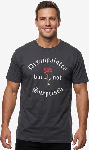 MAKAYA Shirt 'Disappointed' in Grey