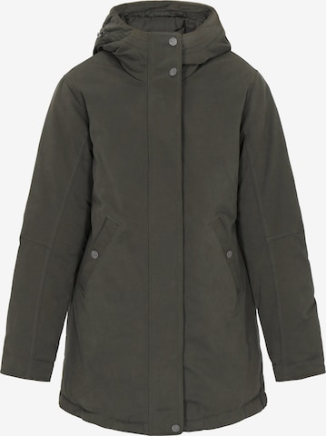 DreiMaster Klassik Winterparka 'Classic' in Groen: voorkant