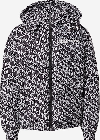 KARL LAGERFELD JEANS Talvitakki värissä musta: etupuoli