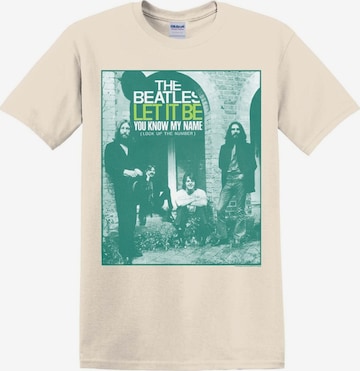 Maglietta 'Beatles – Let It Be (You Know My Name) T-Shirt' di The Beatles in bianco: frontale