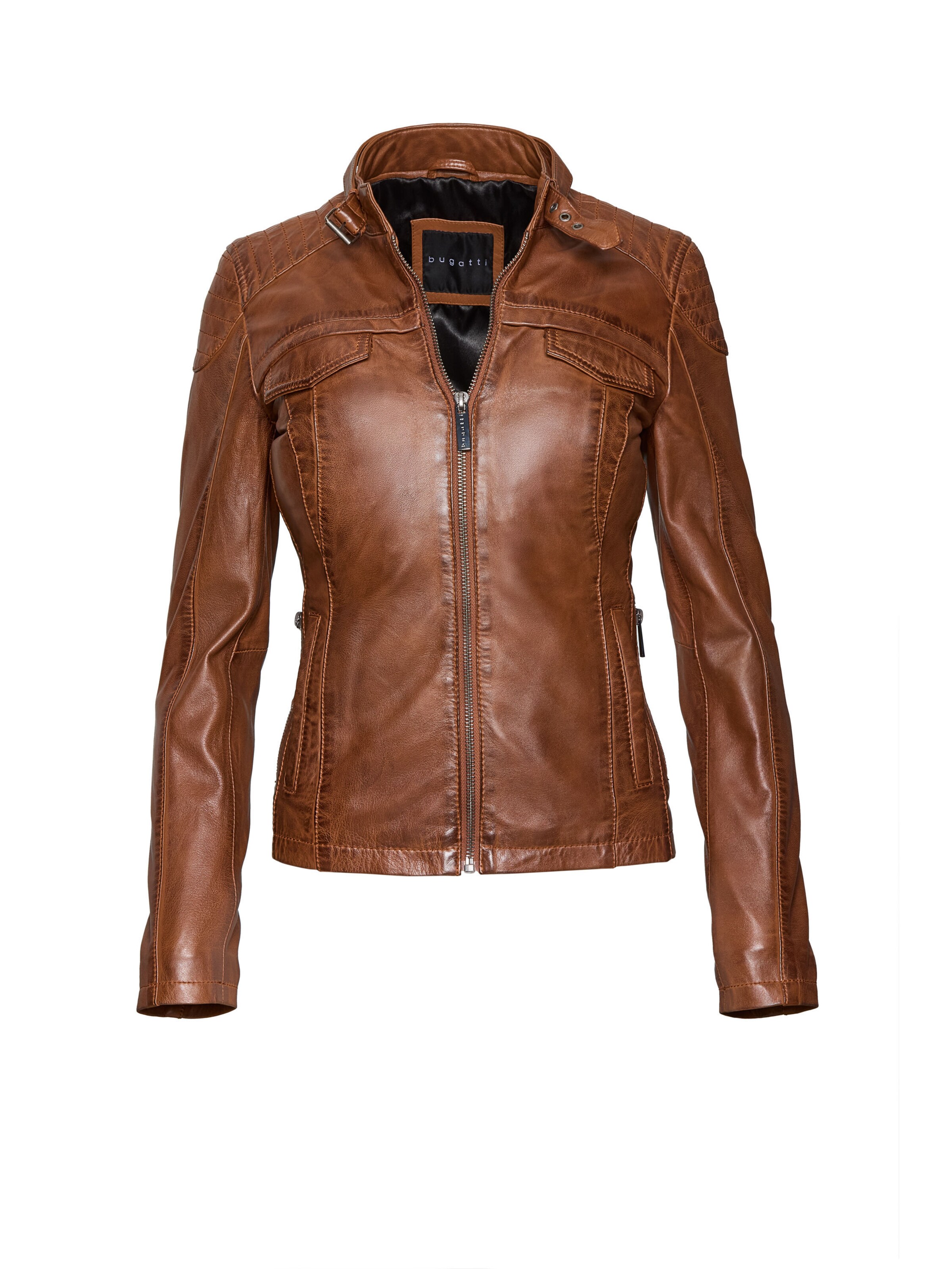 bugatti Between-Season Jacket in Brown: front