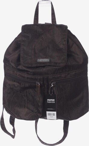 Etro Backpack in One size in Brown: front
