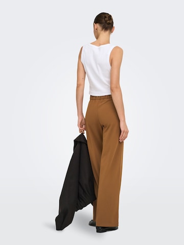 Wide Leg Pantalon à pince 'JDYGeggo' JDY en marron