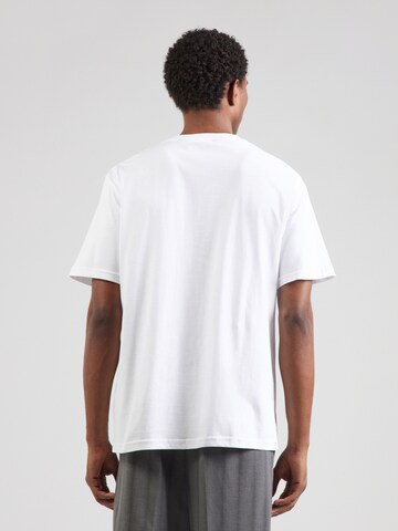 Tricou 'BIG HEART' de la Just Cavalli pe alb