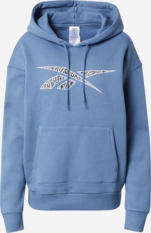 Reebok Sports sweatshirt 'Modern Safari' in Blue: front