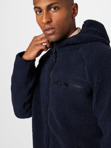 Brandit Fleece jas in Blauw