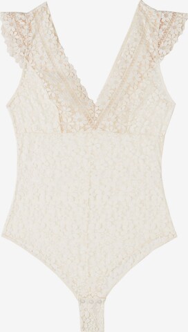 INTIMISSIMI Bodysuit 'Romance Yourself' in White: front