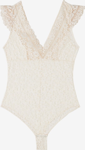 INTIMISSIMI Bodysuit 'Romance Yourself' in White: front