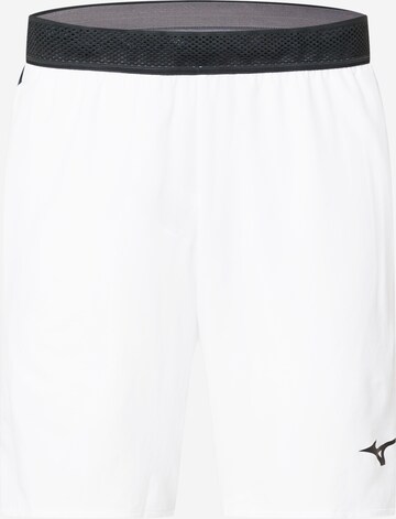 MIZUNO Regular Sports trousers in White: front
