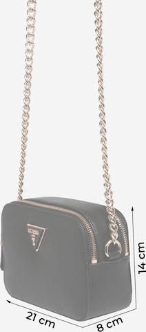 GUESS - Mala de ombro 'Noelle' em preto