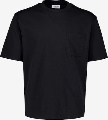T-Shirt Lindbergh en noir : devant