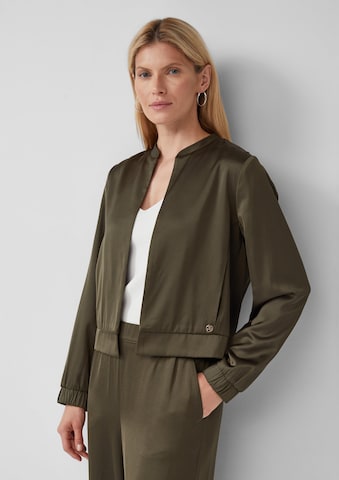 s.Oliver BLACK LABEL Tussenjas in Groen: voorkant