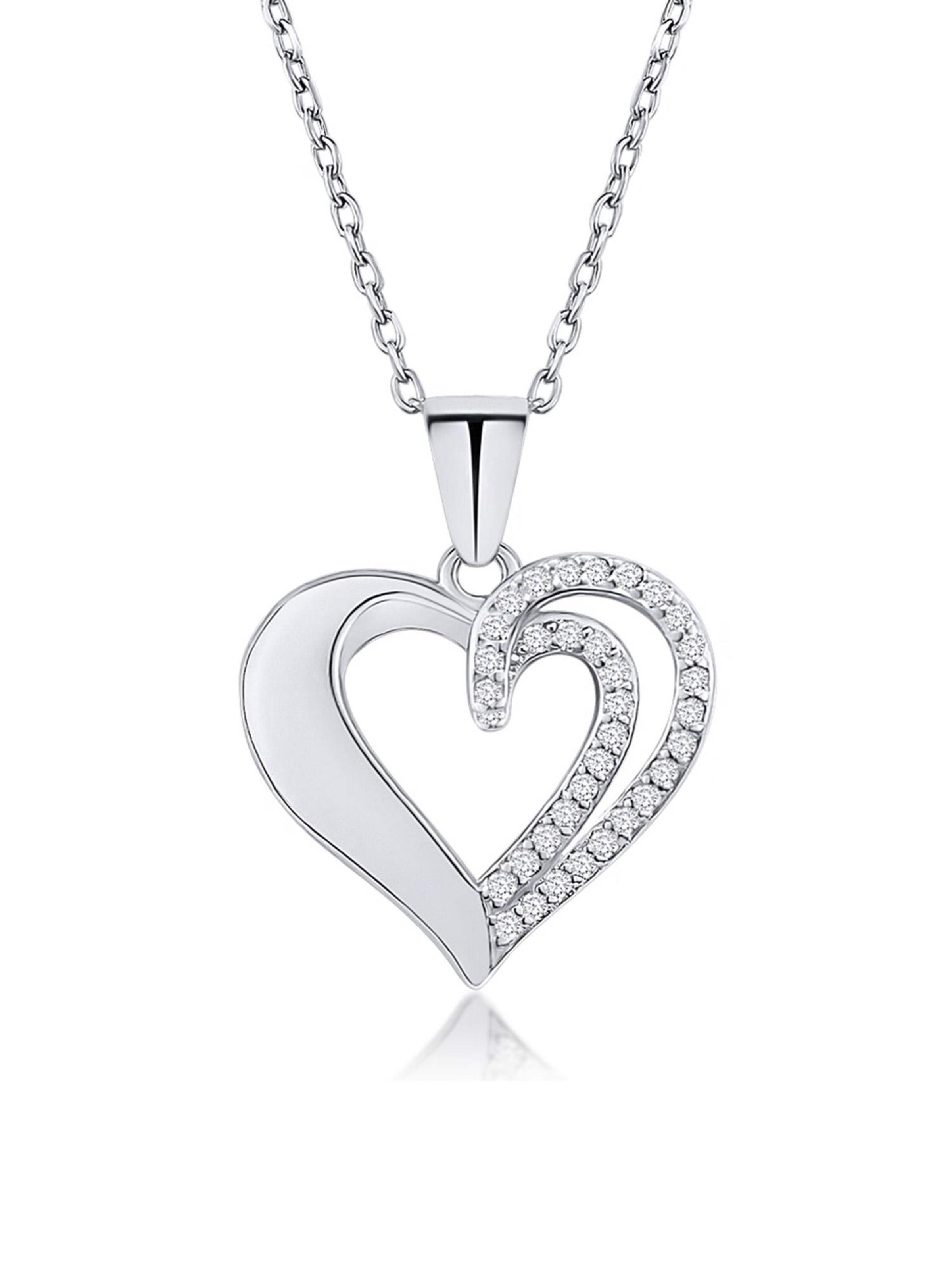 DANIEL CLIFFORD Kette 'Vanessa'‌‌‌‌‌‌‌‌ in Silber: Vorderseite