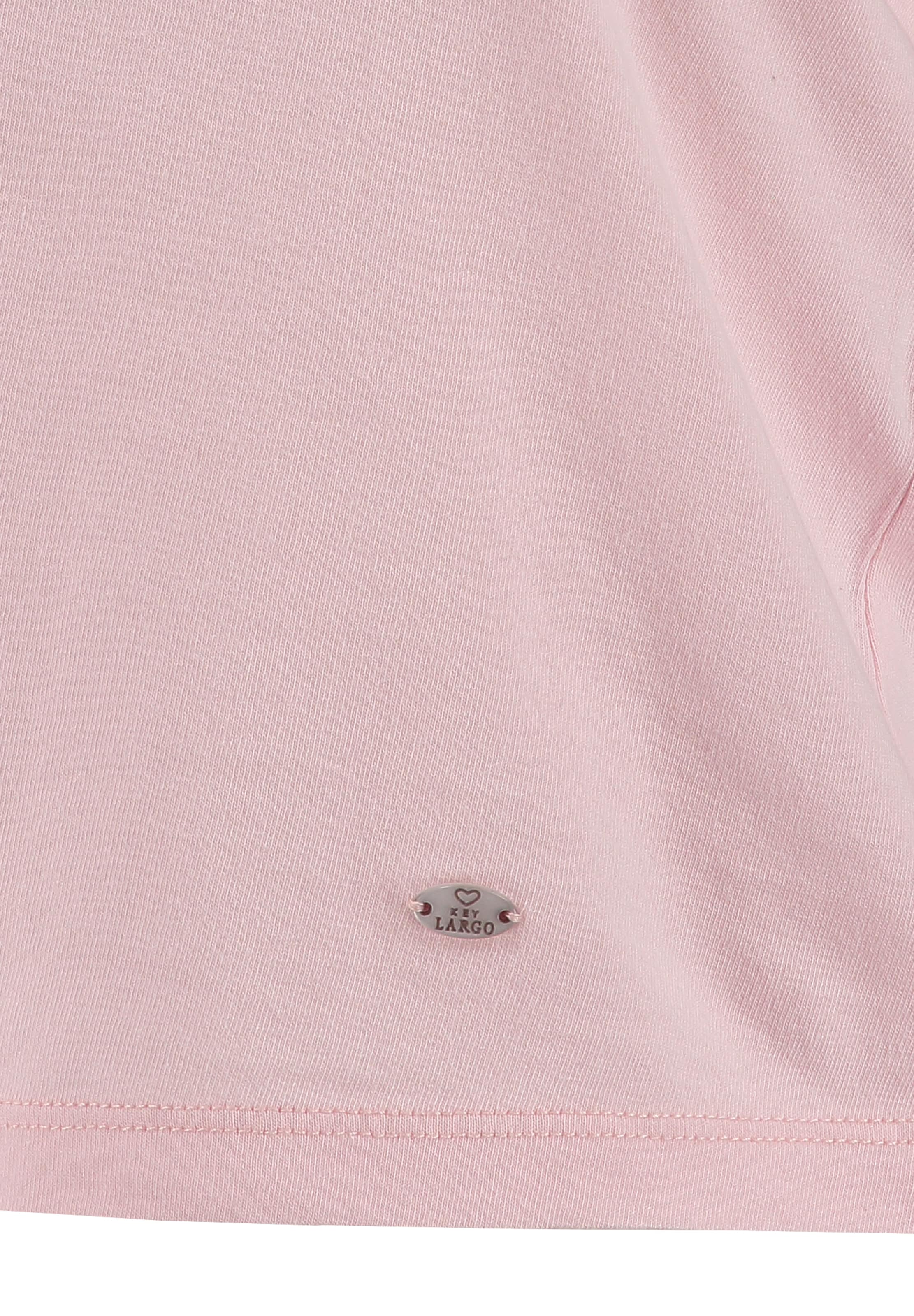 Key Largo Μπλουζάκι 'Berry' σε ροζ