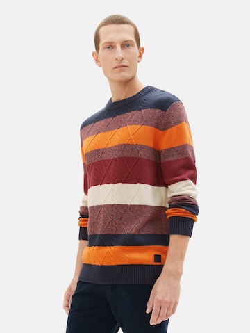 TOM TAILOR Pullover in Mischfarben