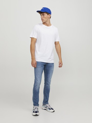 JACK & JONES Слим фит Дънки 'Glenn' в синьо