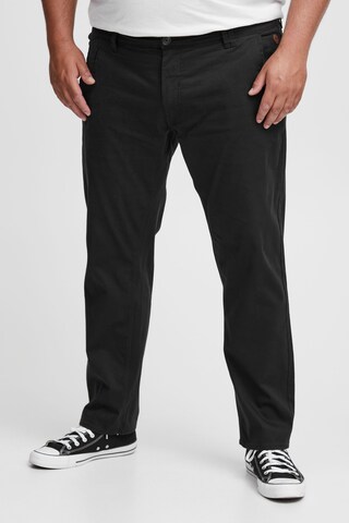 Regular Pantalon chino 'Tromp' Blend Big en noir : devant