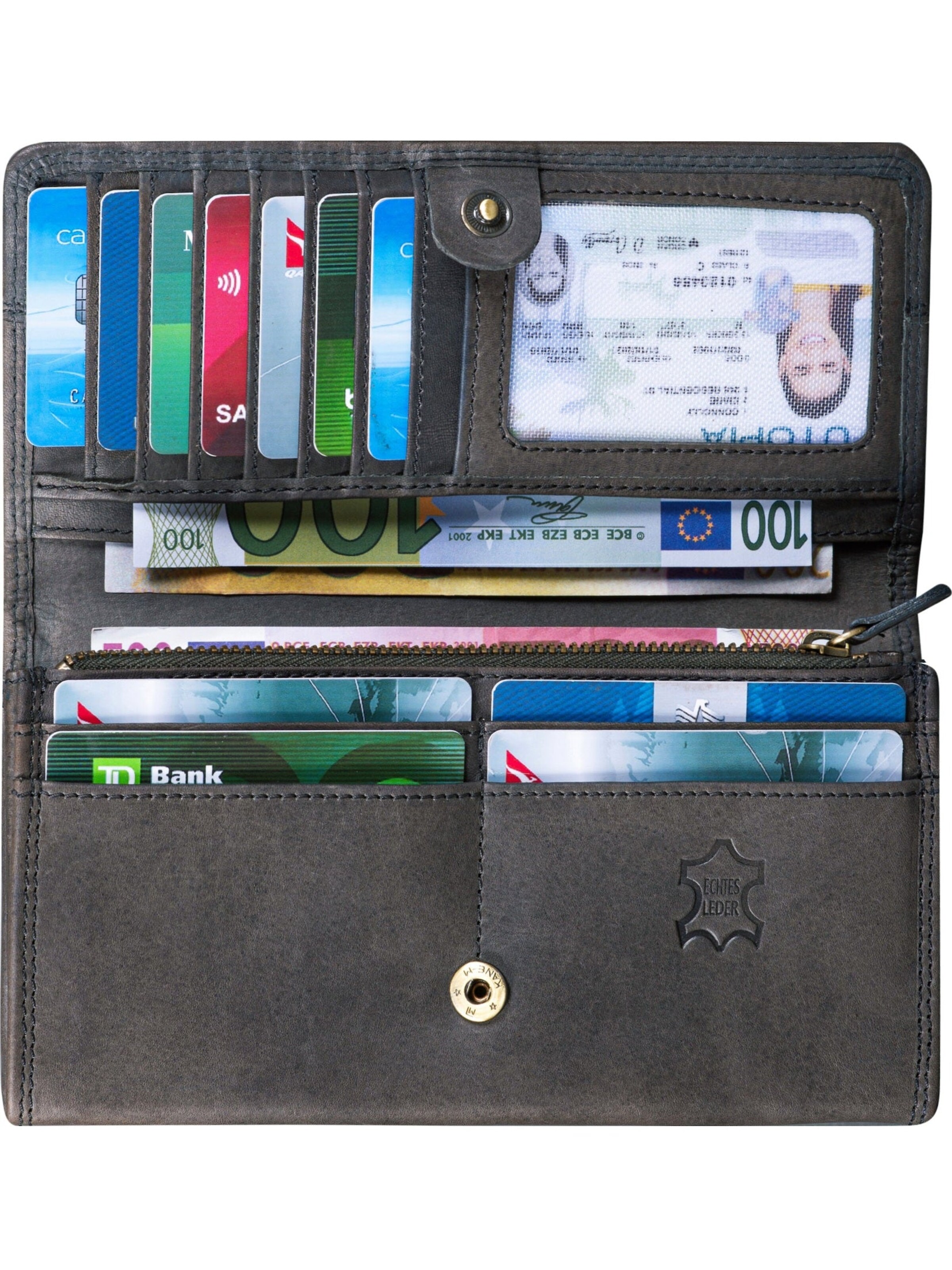 Benthill Portemonnaie in Grau