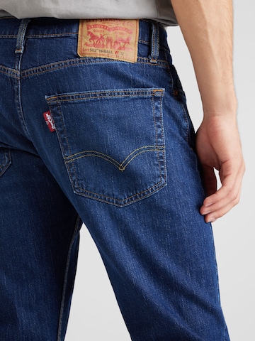 LEVI'S ® Tapered Jeans '502™ Taper Hi Ball' i blå