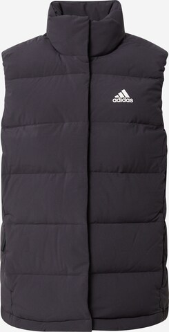 ADIDAS SPORTSWEAR - Chaleco deportivo 'Helionic' en negro: frente