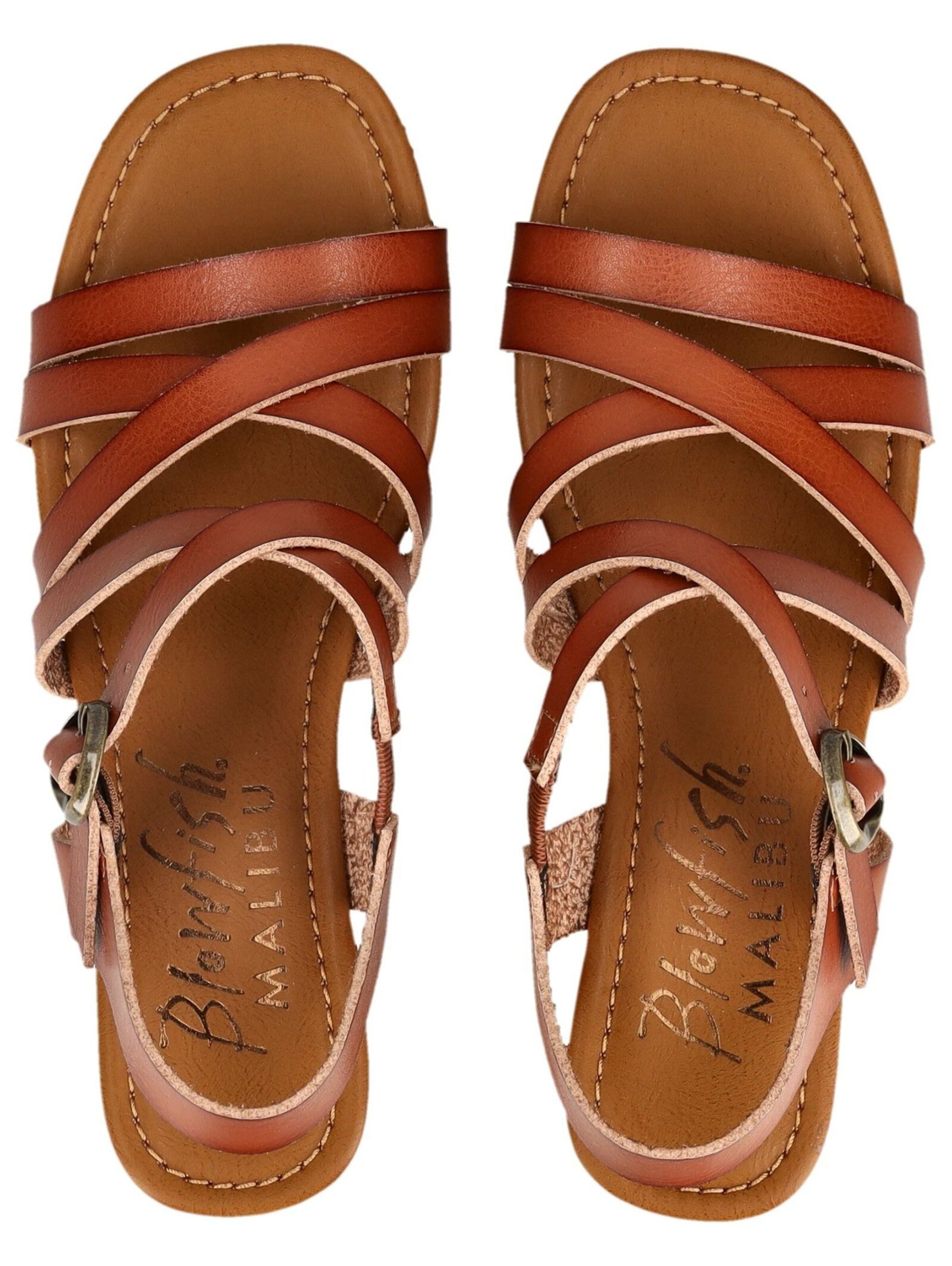 Blowfish Malibu Sandalen met riem in Bruin