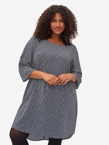 Zizzi Dress 'CAANNI' in Blue: front