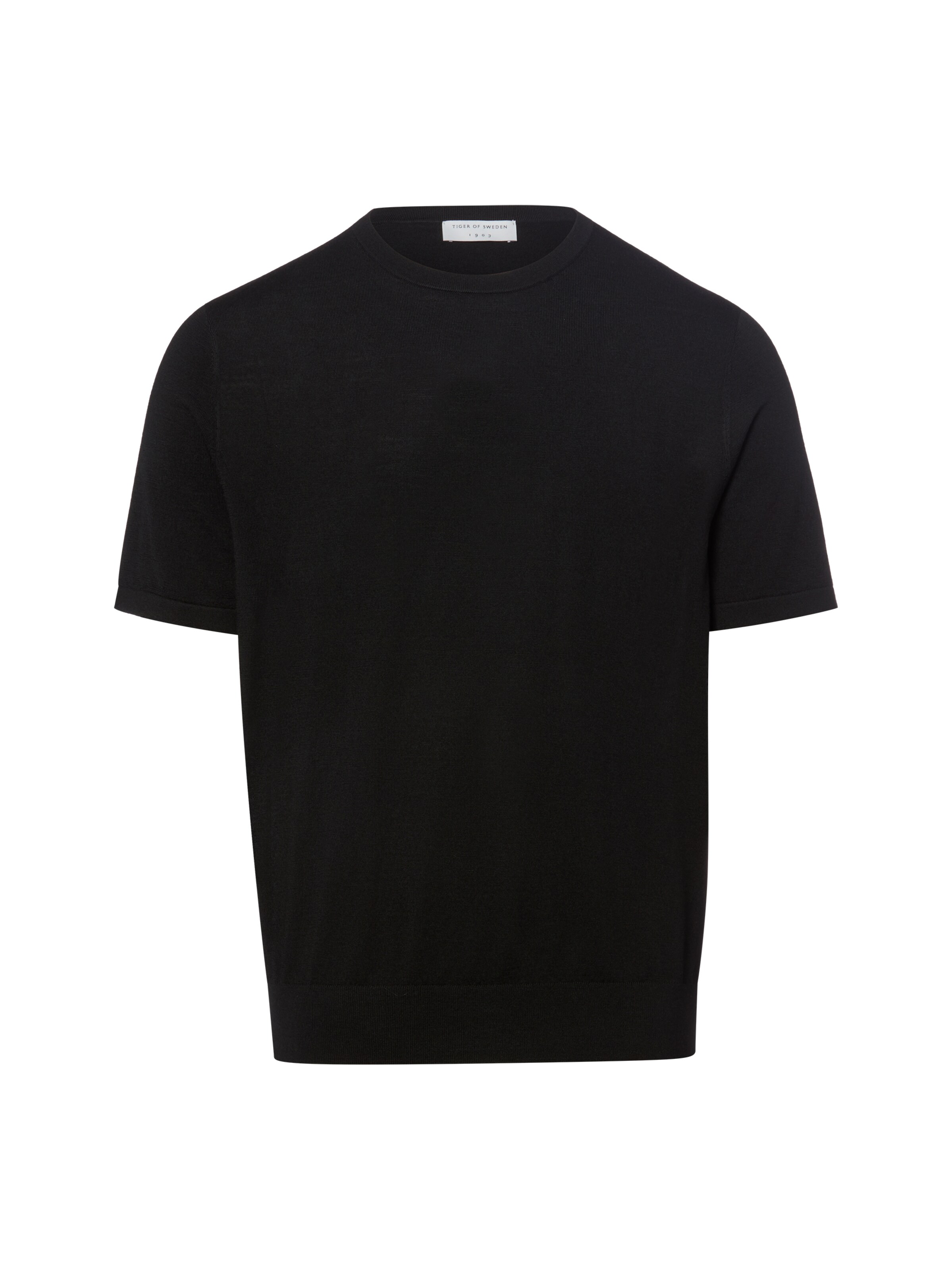 Tiger of Sweden Pullover ' Connor ' in Schwarz: Vorderseite
