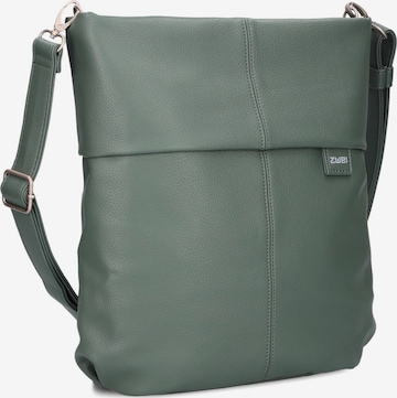 ZWEI - Bolso de hombro 'MADEMOISELLE.M M12' en verde: frente
