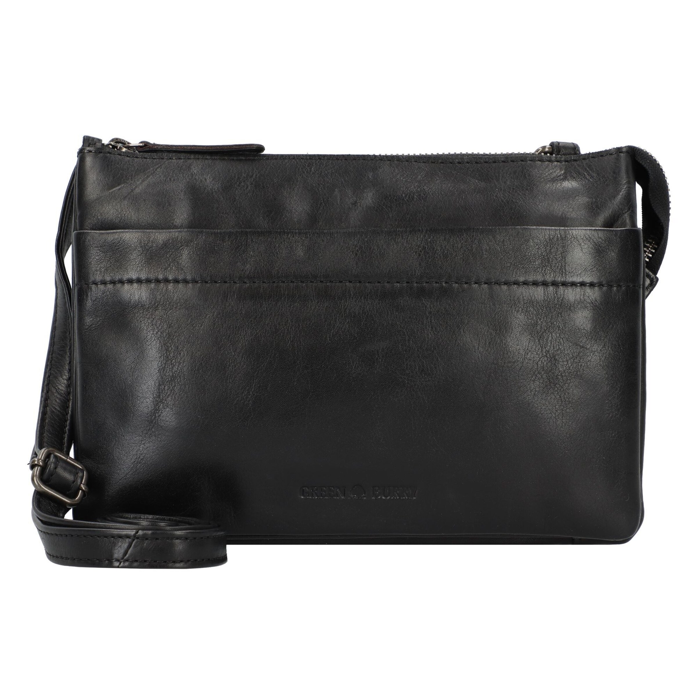 GREENBURRY Crossbody Bag 'Colombiana' in Black: front