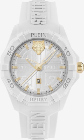 Plein Sport Analog Watch 'FEARLESS' in White: front