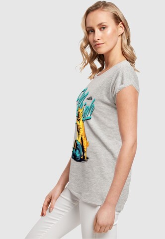 ABSOLUTE CULT T-Shirt 'Captain Marvel - Fly High' in Grau