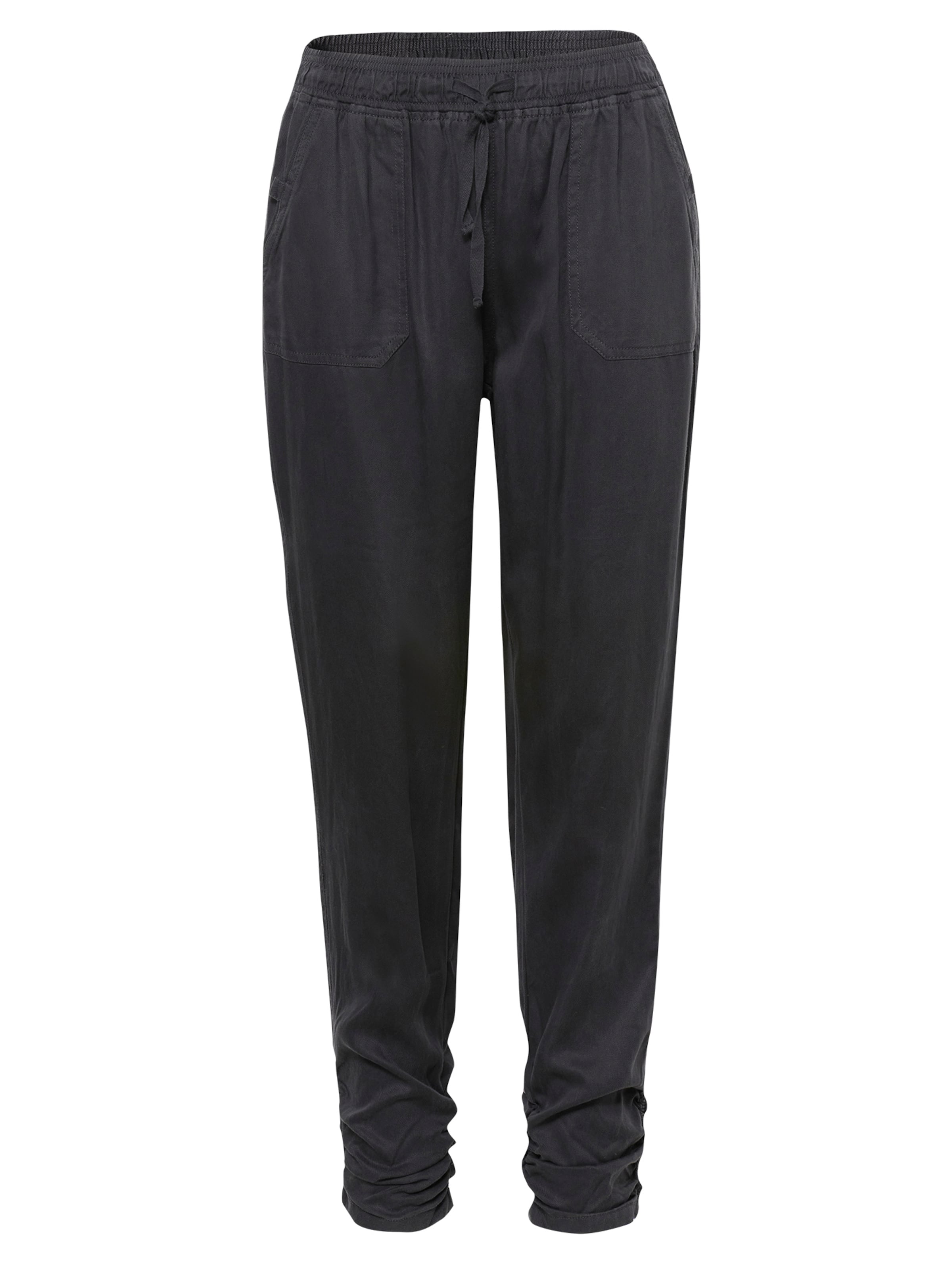 KOROSHI Lużny krój Spodnie sportowe w kolorze czarny: przód