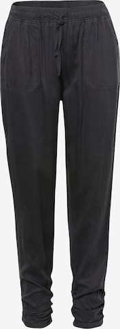 KOROSHI Loosefit Sportovní kalhoty – černá: přední strana
