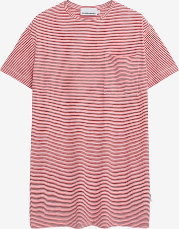 ARMEDANGELS Kleid CHAARA LOVELY STRIPES in Beige: Vorderseite