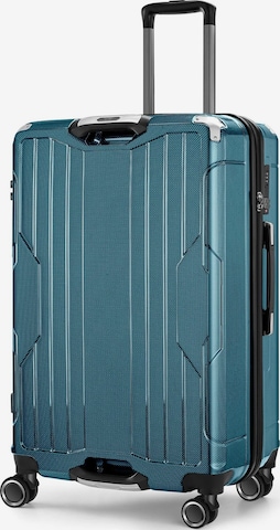 4FLY Trolley 'Carbo' in Blau: Vorderseite