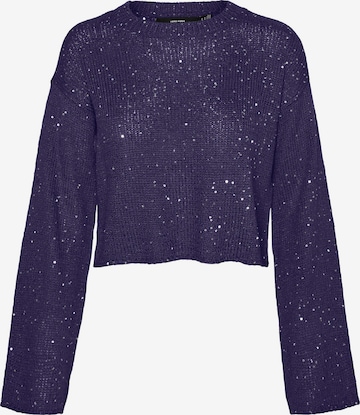 VERO MODA Sweater 'LEILANI' in Purple: front