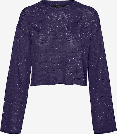VERO MODA Sweter 'LEILANI' w kolorze ciemnofioletowym, Podgląd produktu