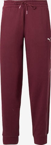 PUMA Sportbroek in Rood: voorkant