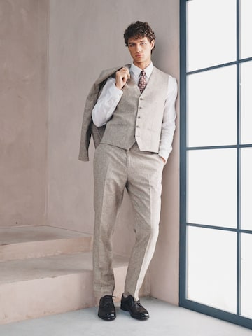 Next Anzugweste in Beige