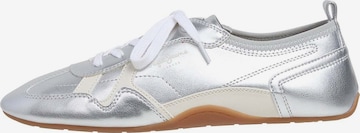 Baskets basses 'NOA SHINE' Pepe Jeans en argent : devant