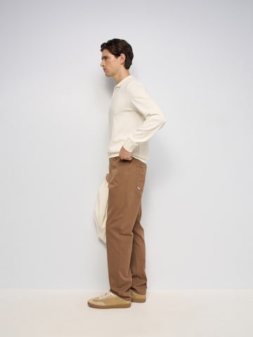 Salsa Jeans Regular Chino in Bruin
